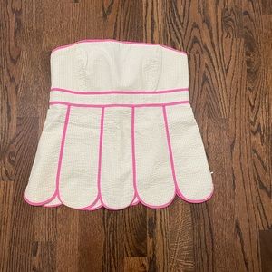 Lilly Pulitzer tube top size 10